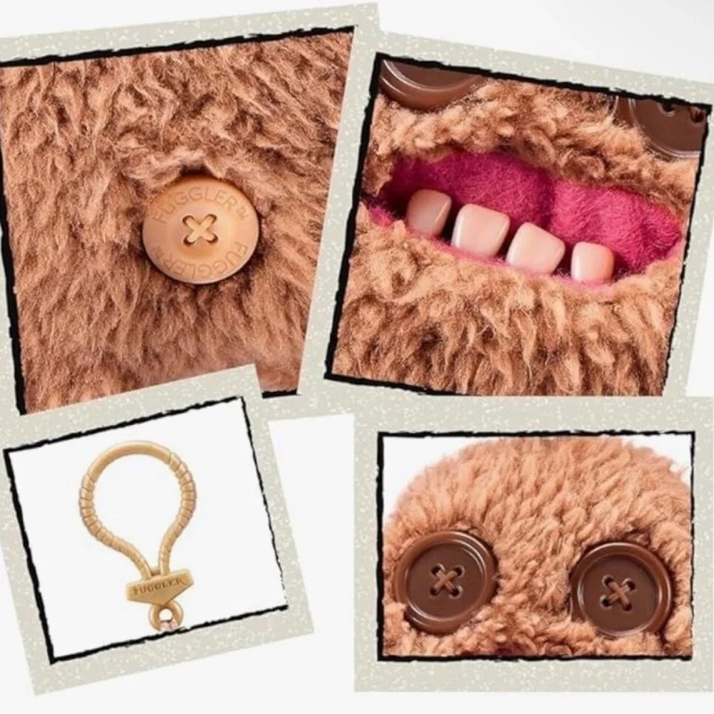 Zuru Fuggler Brown Keyring Sir Splodgealot